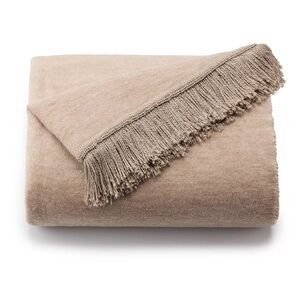 Sophisticated Fringed Luxury Throw